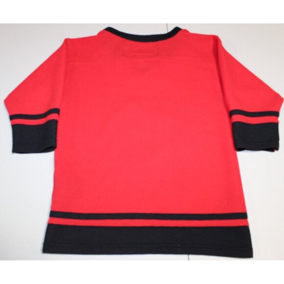 NHL Hockey Ottawa Senators Jersey Long Sleeve Shirt Top 5-6 Yrs Medium Red - Picture 4 of 4